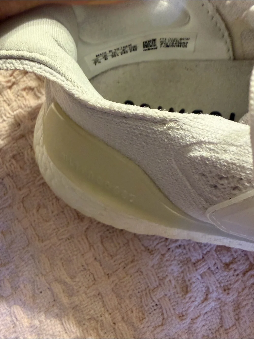 adidas Ultraboost 21 Women's White Running Sneakers